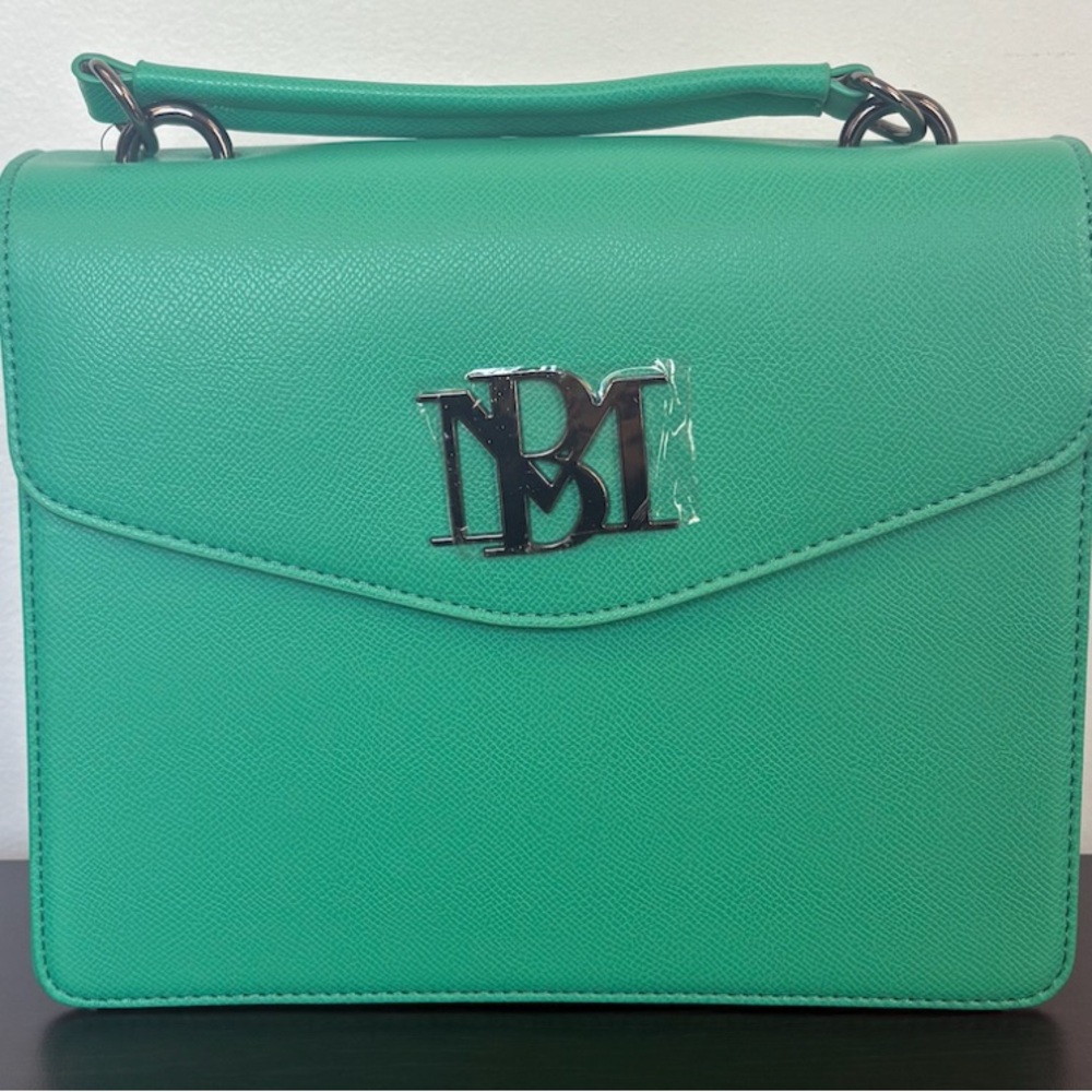 Badgley Mischka Vibrant Green Satchel